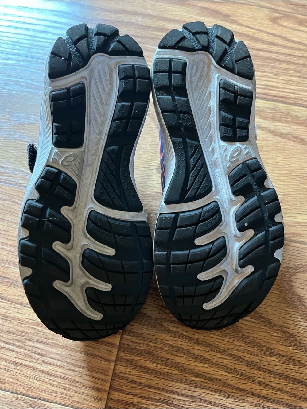 ASICS Kids Navy with Pink Accent Hook-and-Loop Sneakers - Picture 6 of 6